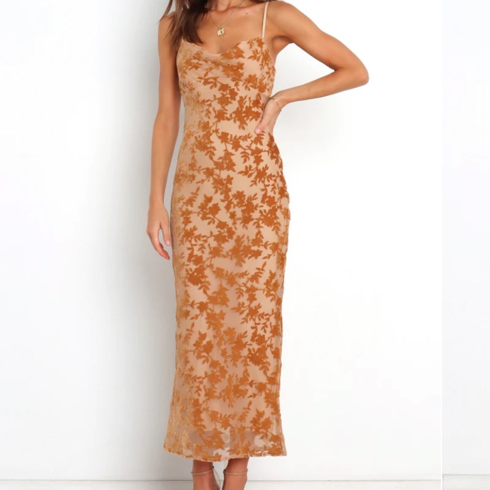 Mikalina Dress - Tan